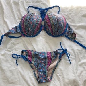 Bikini Top Size 38 DD with Size Large Bottoms